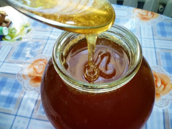  Планински мед в стъклен буркан
